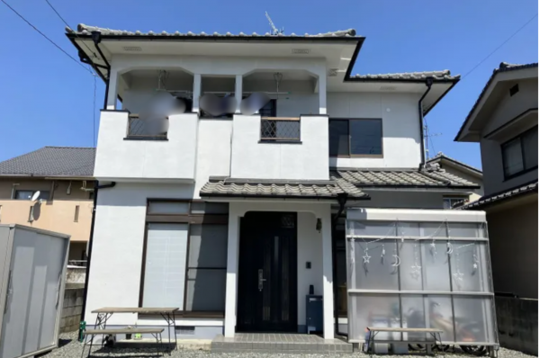 福山市、中古一戸建ての外観画像です