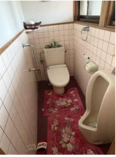 福山市芦田町大字上有地、中古一戸建てのトイレ画像です