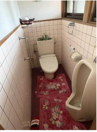 福山市芦田町大字上有地、中古一戸建てのトイレ画像です