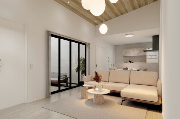 福山市神辺町新湯野、新築一戸建ての建築プラン例画像です