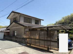 福山市、中古一戸建ての外観画像です