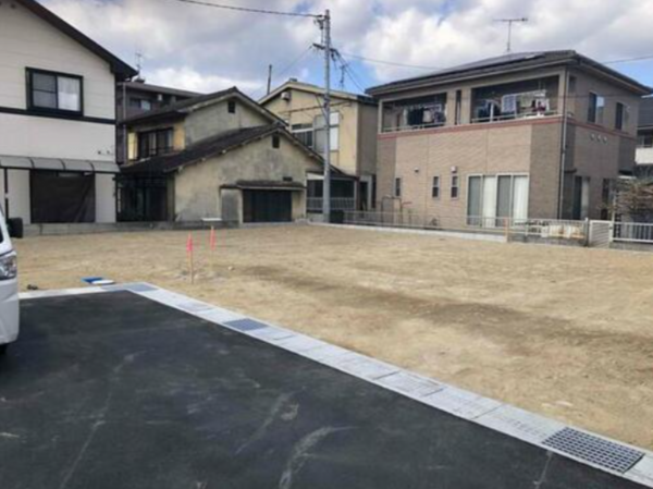福山市手城町、土地の外観画像です