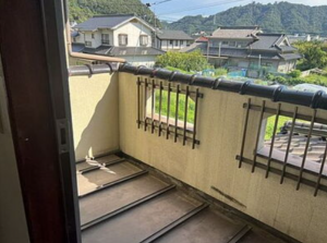 府中市中須町、中古一戸建てのバルコニー画像です