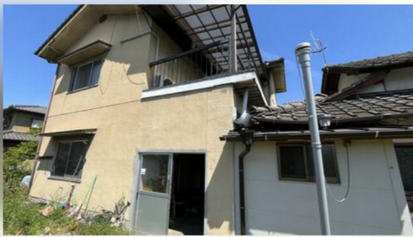 福山市、中古一戸建ての外観画像です
