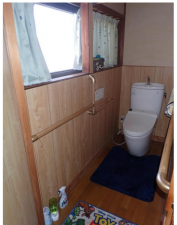 福山市、中古一戸建てのトイレ画像です