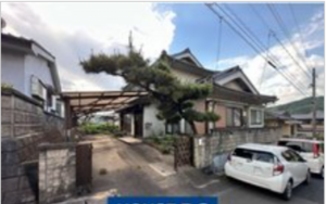 福山市青葉台、中古一戸建ての外観画像です