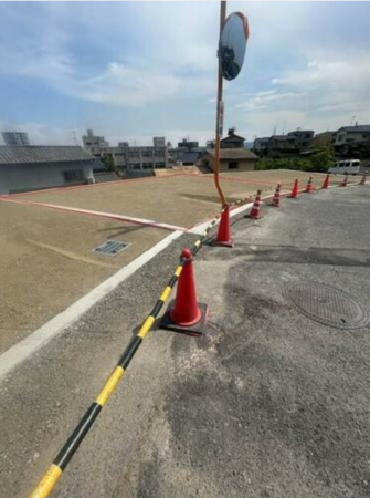 福山市春日町、土地の外観画像です