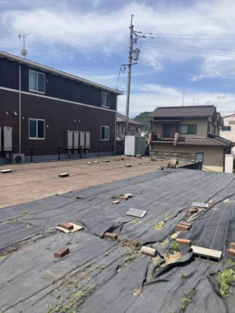 福山市大門町、土地の外観画像です