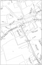 福山市駅家町大字近田、土地の地図画像です