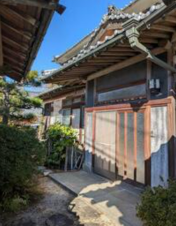 福山市新市町大字戸手、中古一戸建ての外観画像です