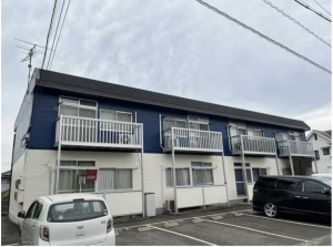 福山市大門町、収益物件/アパートの外観画像です