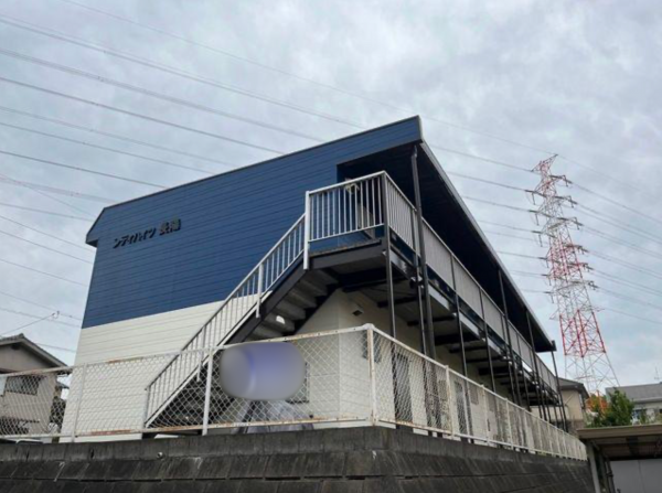 福山市大門町、収益物件/アパートの外観画像です