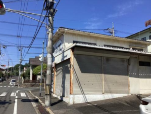 福山市大谷台、土地の前面道路を含む現地写真画像です