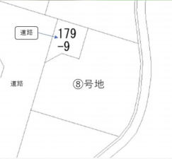 福山市千田町、土地の間取り画像です