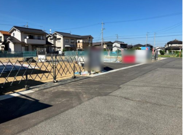 福山市駅家町大字倉光、新築一戸建ての外観画像です