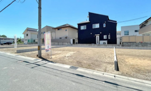 福山市、新築一戸建ての外観画像です