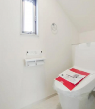 福山市、新築一戸建てのトイレ画像です
