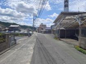 府中市元町、土地の前面道路を含む現地写真画像です