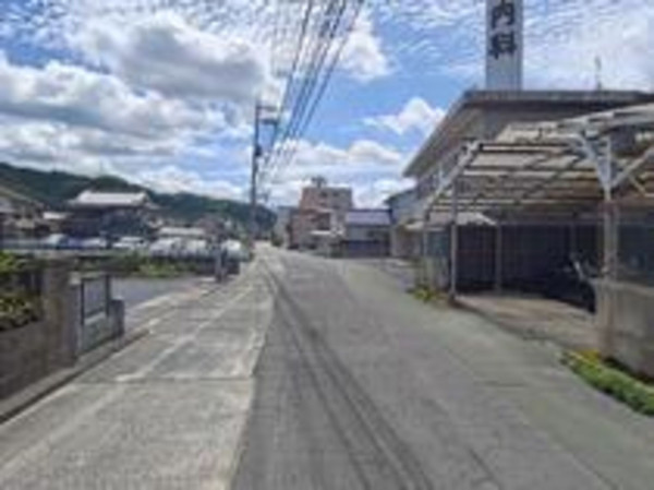 府中市元町、土地の前面道路を含む現地写真画像です