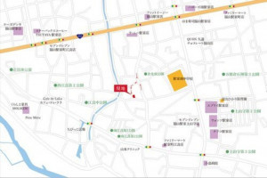 福山市駅家町大字江良、新築一戸建ての地図画像です
