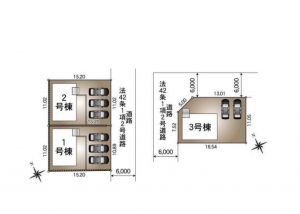 福山市水呑町、新築一戸建ての画像です