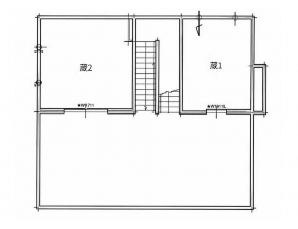 福山市春日町浦上、中古一戸建ての間取り画像です