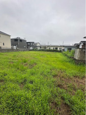 福山市加茂町大字下加茂、土地の前面道路を含む現地写真画像です