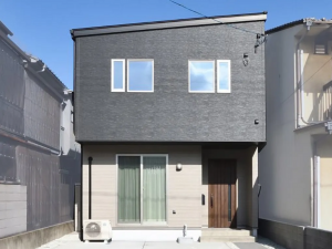 福山市御門町、新築一戸建ての外観画像です