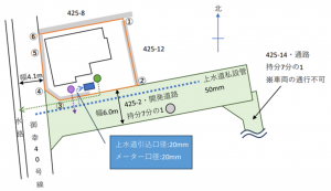 福山市御幸町大字下岩成、中古一戸建ての間取り画像です