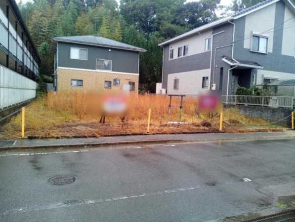 福山市、土地の外観画像です