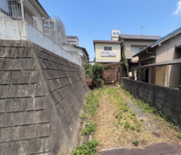 福山市伊勢丘、土地の外観画像です