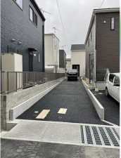 福山市南蔵王町、新築一戸建ての外観画像です