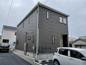 福山市南蔵王町、新築一戸建ての外観画像です