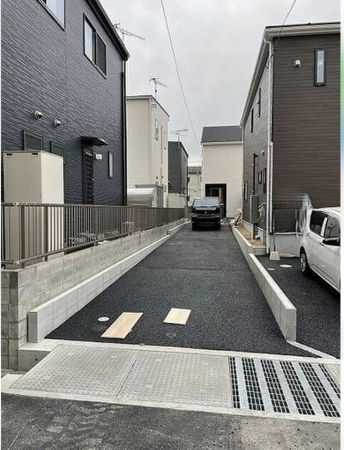 福山市南蔵王町、新築一戸建ての外観画像です