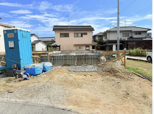 福山市宮前町、新築一戸建ての外観画像です