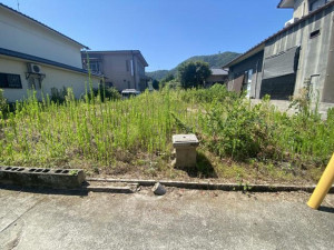 福山市駅家町大字下山守、土地の前面道路を含む現地写真画像です