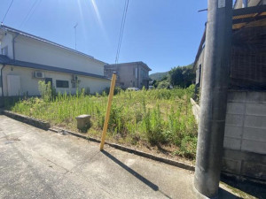 福山市駅家町大字下山守、土地の前面道路を含む現地写真画像です