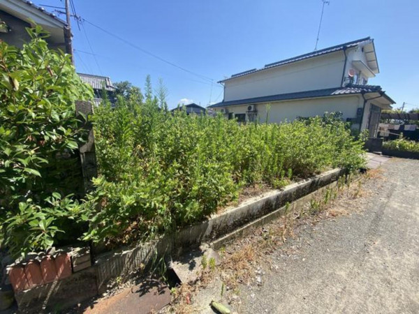 福山市駅家町大字下山守、土地の前面道路を含む現地写真画像です
