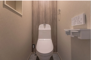 福山市瀬戸町長和、新築一戸建てのトイレ画像です