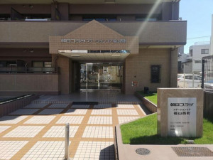 福山市西町、マンションのエントランス画像です