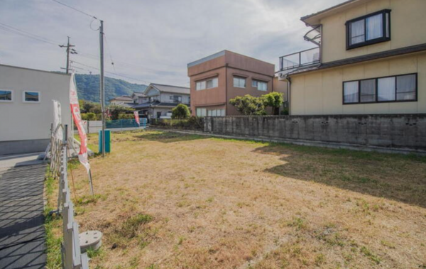 福山市御幸町大字森脇、新築一戸建ての外観画像です