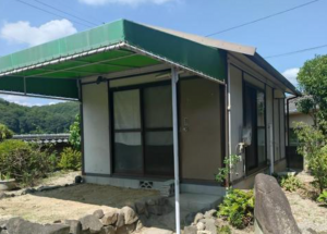 福山市、中古一戸建ての外観画像です