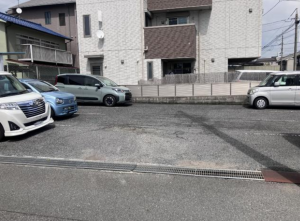 福山市本町、土地の前面道路を含む現地写真画像です