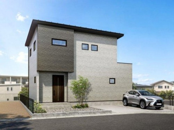 福山市春日町、新築一戸建ての外観画像です