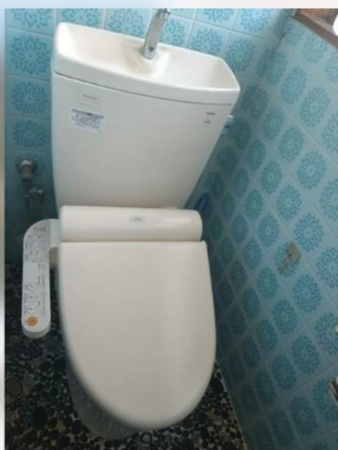 福山市神辺町上竹田、中古一戸建てのトイレ画像です