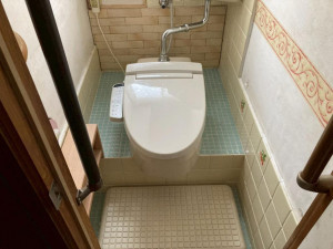 福山市、中古一戸建てのトイレ画像です