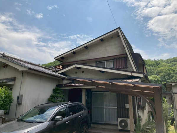 福山市、中古一戸建ての外観画像です