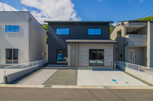 福山市千田町、新築一戸建ての外観画像です