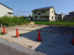 福山市手城町、新築一戸建ての外観画像です
