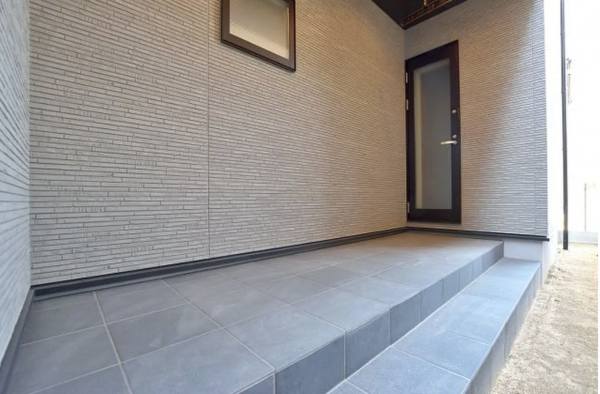 福山市御船町、新築一戸建てのバルコニー画像です
